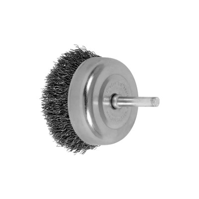 2-1/2IN DIA CUP BRUSH .012 WIRE 10/BX