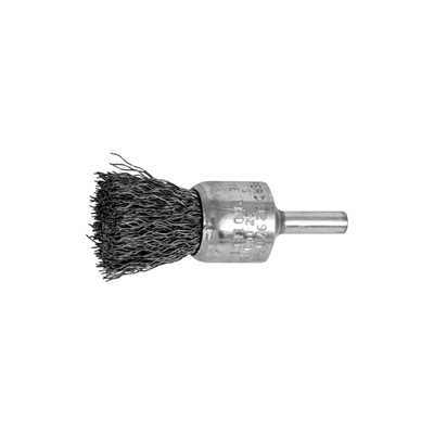 3/4IN .014CS CRIMPED WIRE END BRUSH