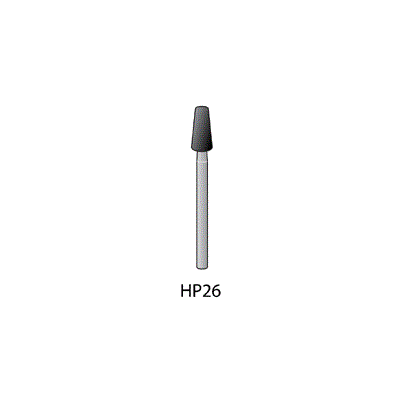 MP HP26 WHITE 3/32M 1/8 X 9/32 25PS