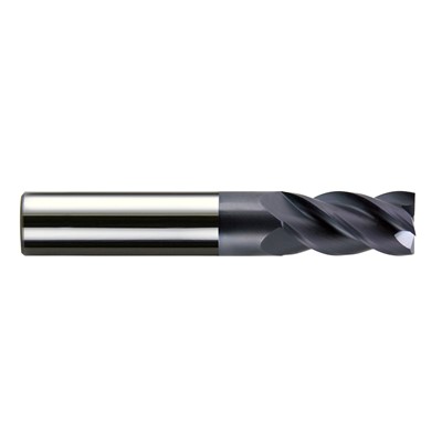 8mm Length of Cut,USA 2mm 4 Flute Single Ball End TiALN Coated Carbide End Mill 